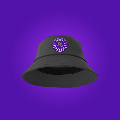 KC Signature Logo - (Denim Bucket Hat)